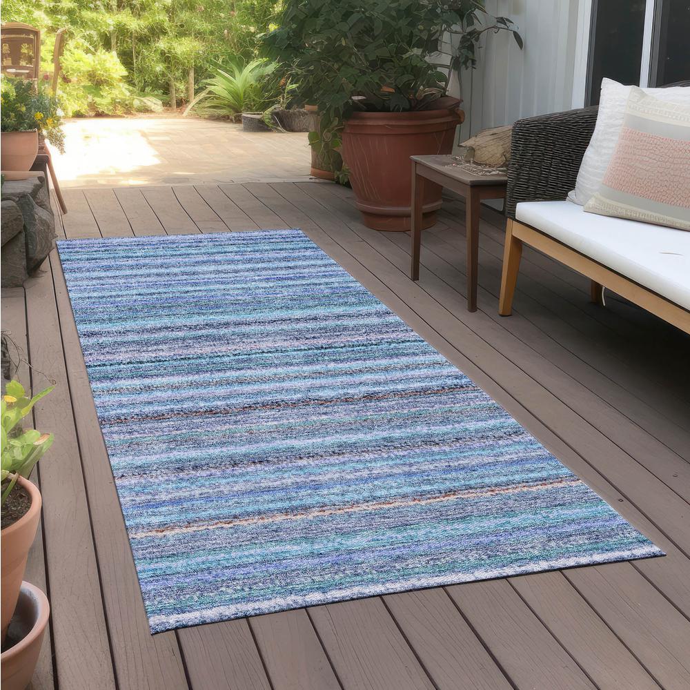 Chantille ACN598 Blue 2'3" x 7'6" Rug. Picture 7