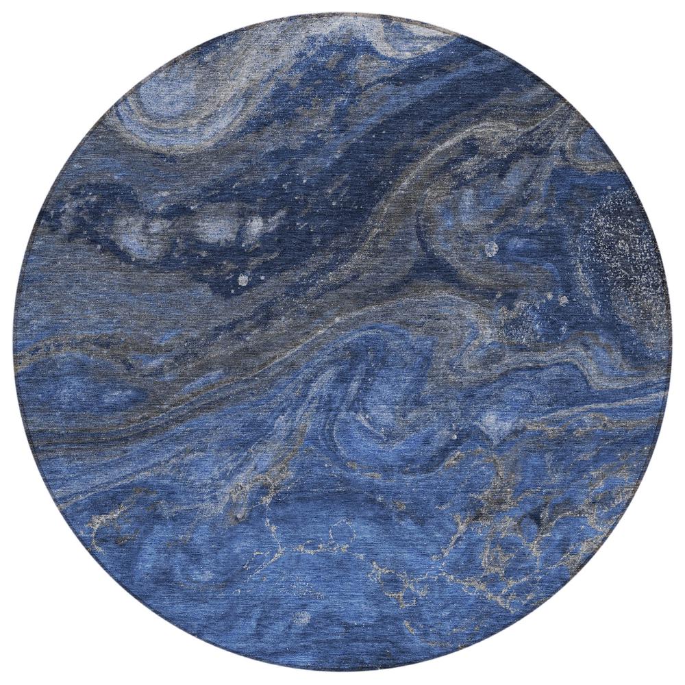 Chantille ACN599 Blue 8' x 8' Rug. Picture 1