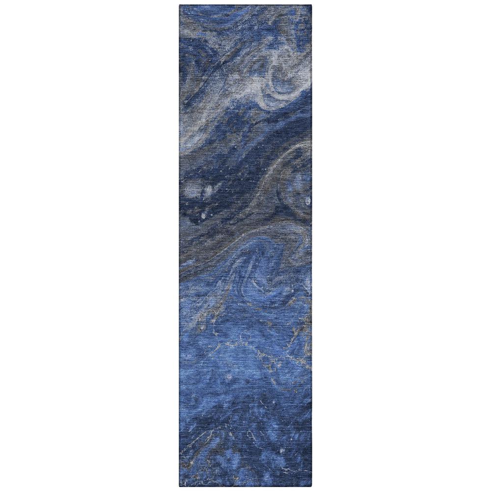 Chantille ACN599 Blue 2'3" x 7'6" Rug. Picture 1