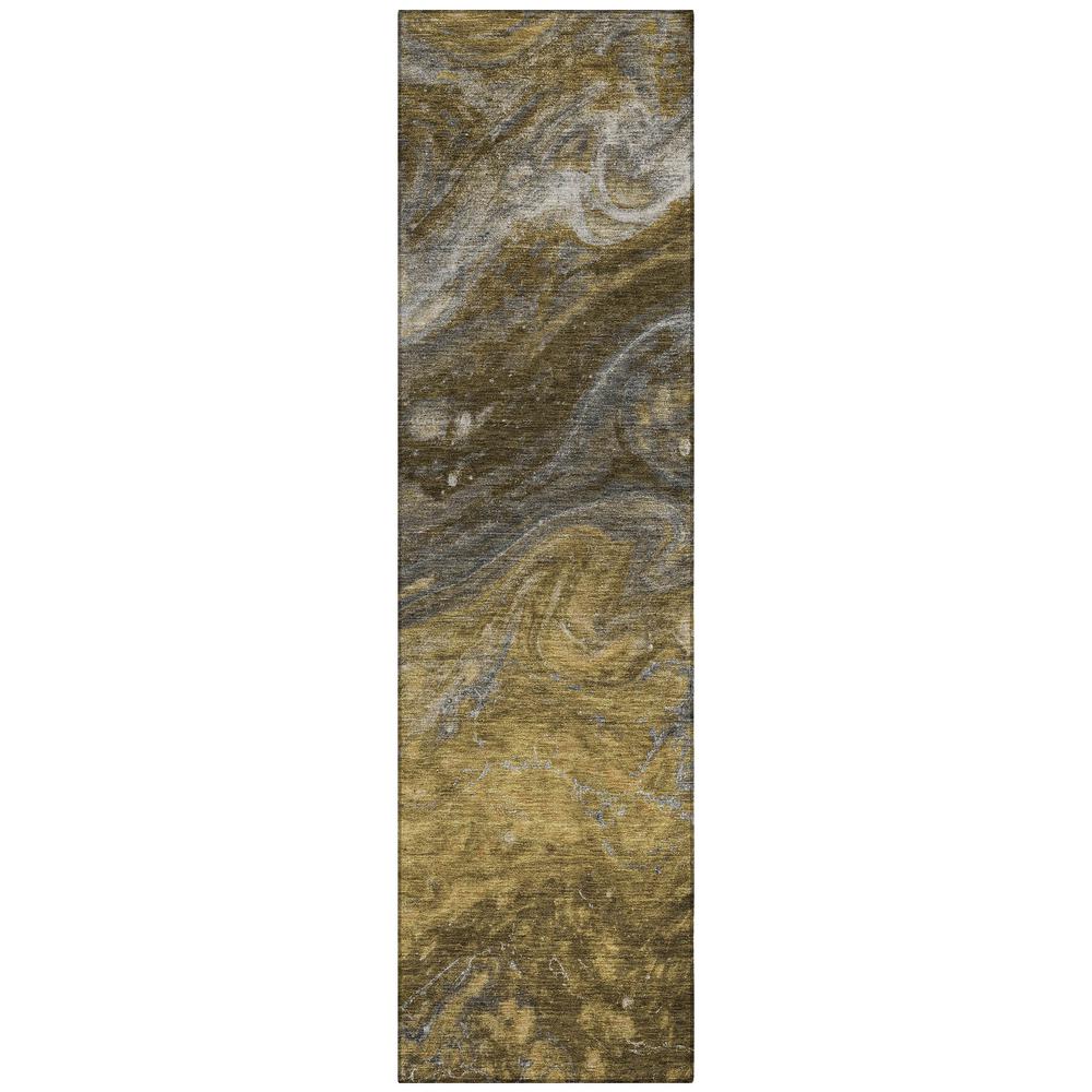Chantille ACN599 Brown 2'3" x 7'6" Rug. Picture 1