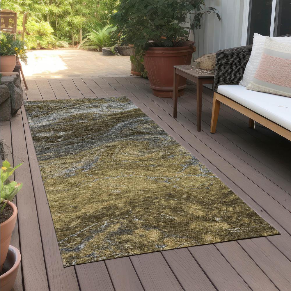 Chantille ACN599 Brown 2'3" x 7'6" Rug. Picture 7