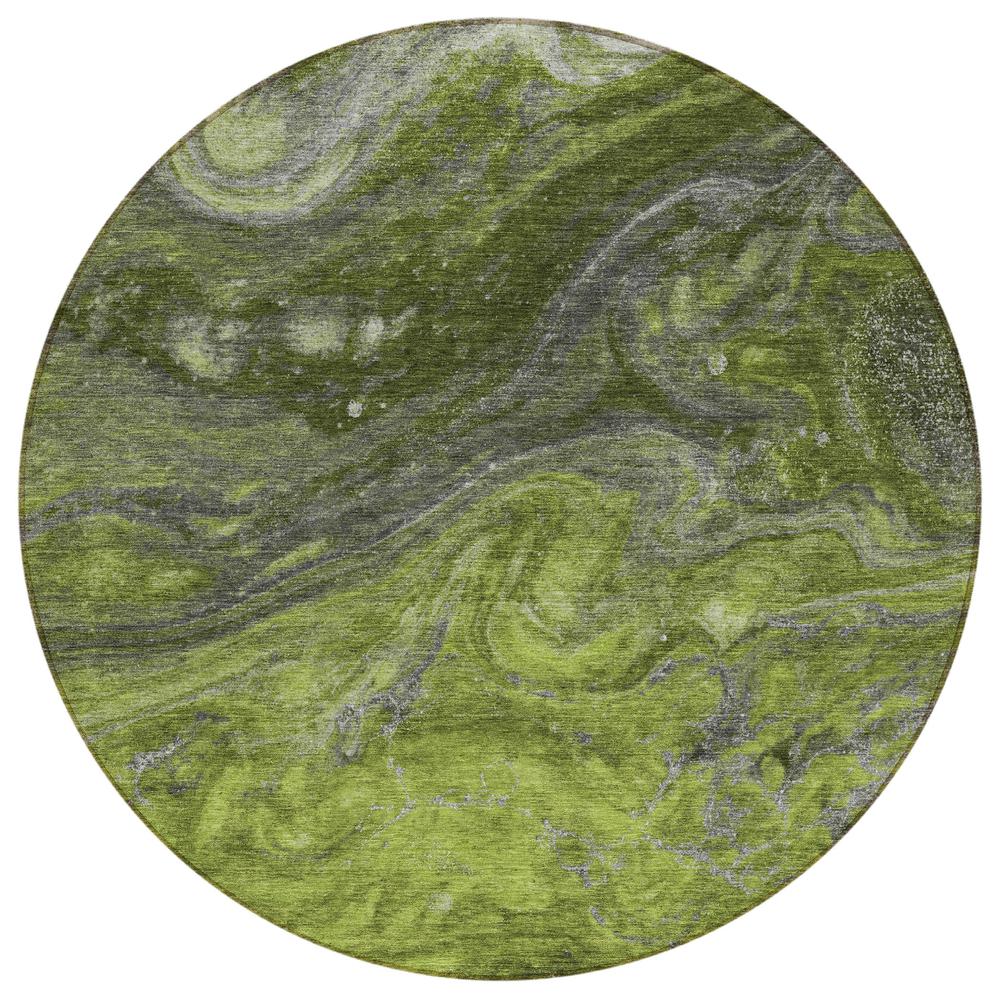 Chantille ACN599 Green 8' x 8' Rug. Picture 1