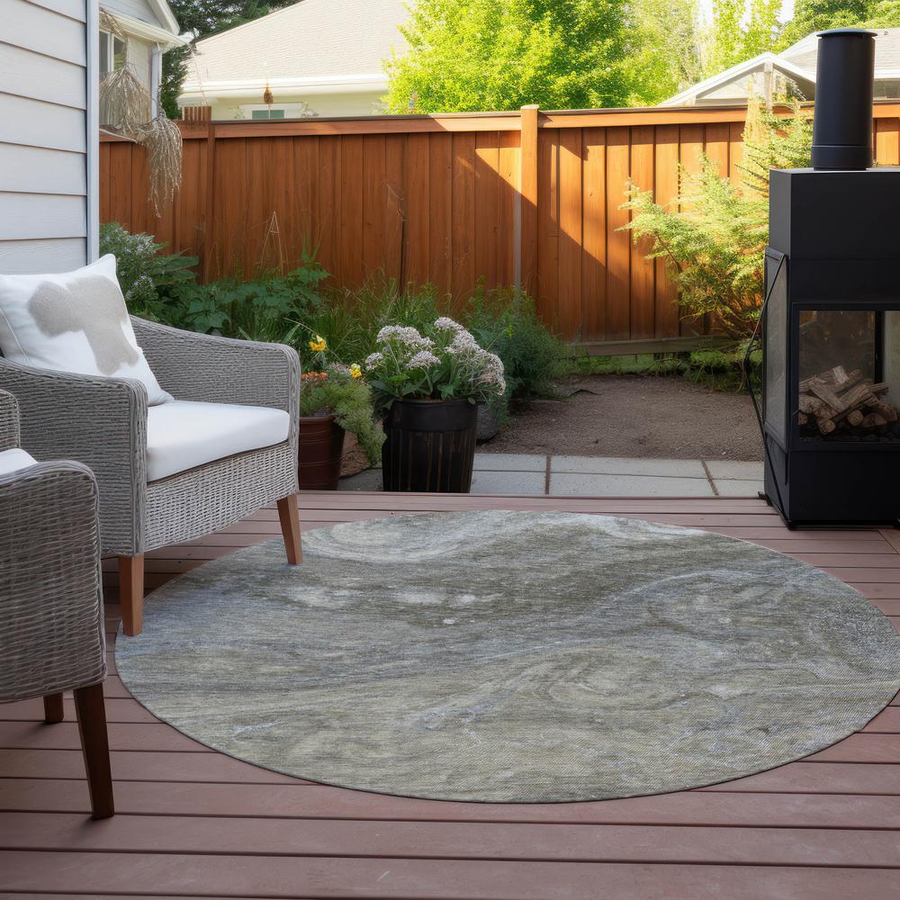 Chantille ACN599 Brown 8' x 8' Rug. Picture 7
