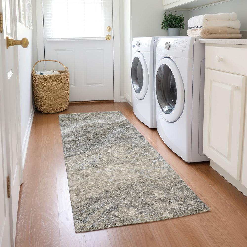 Chantille ACN599 Brown 2'3" x 7'6" Rug. Picture 6
