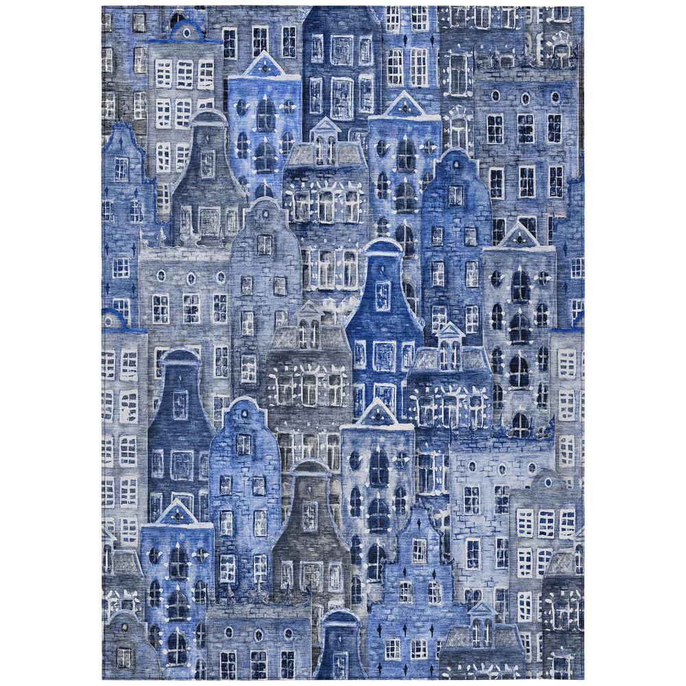 Chantille ACN600 Blue 2'6" x 3'10" Rug. Picture 1