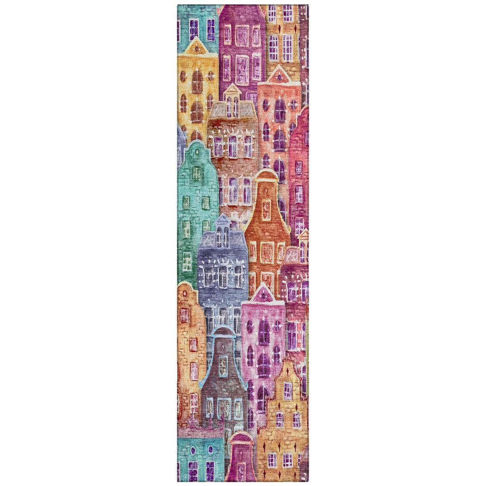 Chantille ACN600 Red 2'3" x 7'6" Rug. Picture 1