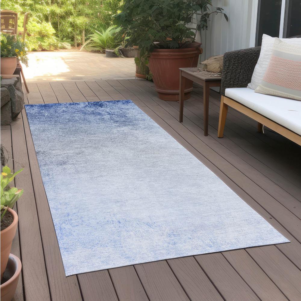 Chantille ACN601 Blue 2'3" x 7'6" Rug. Picture 7