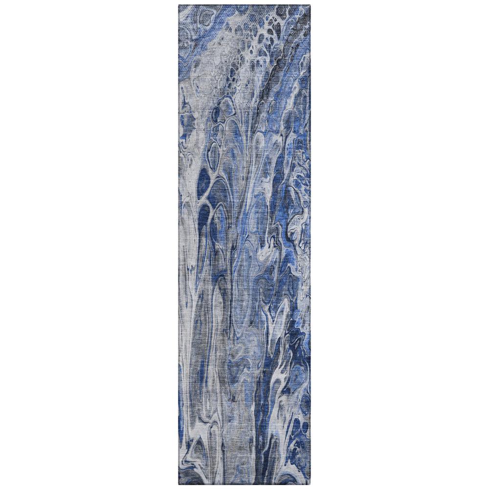 Chantille ACN602 Blue 2'3" x 7'6" Rug. Picture 1