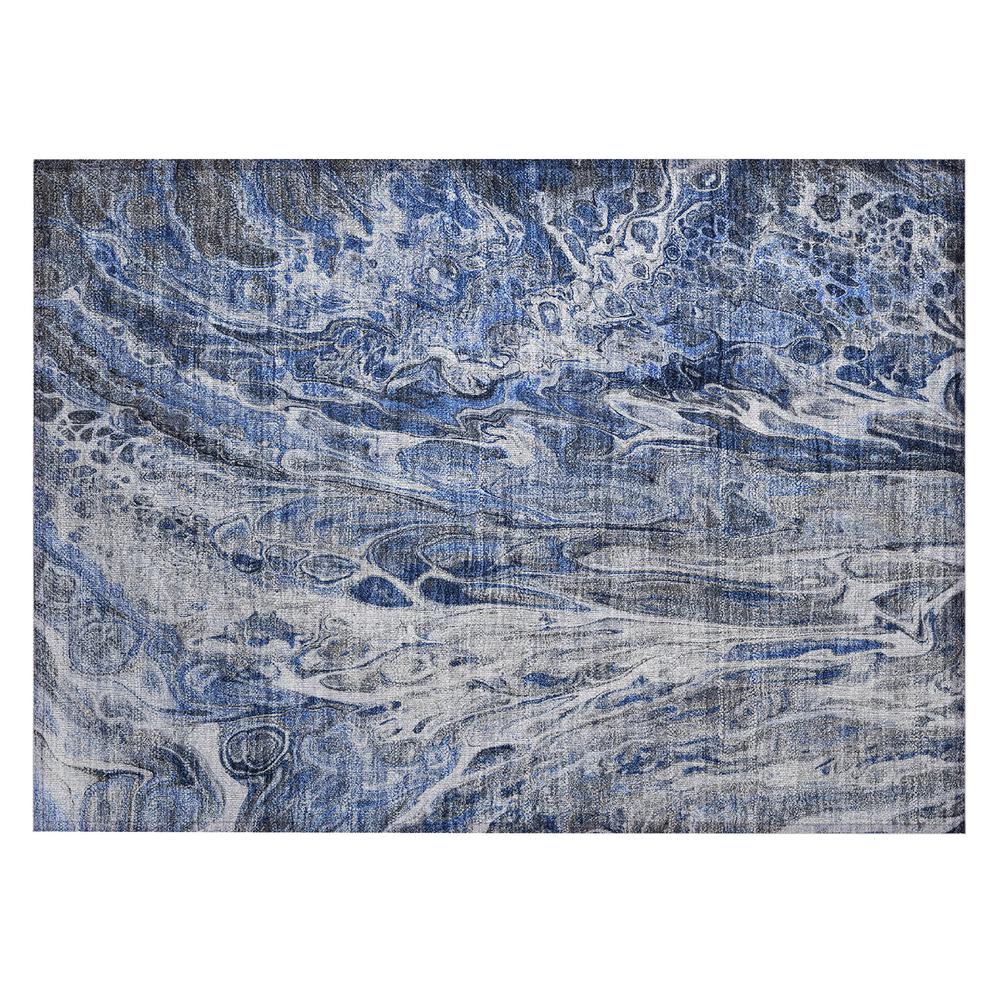 Chantille ACN602 Blue 1'8" x 2'6" Rug. Picture 1