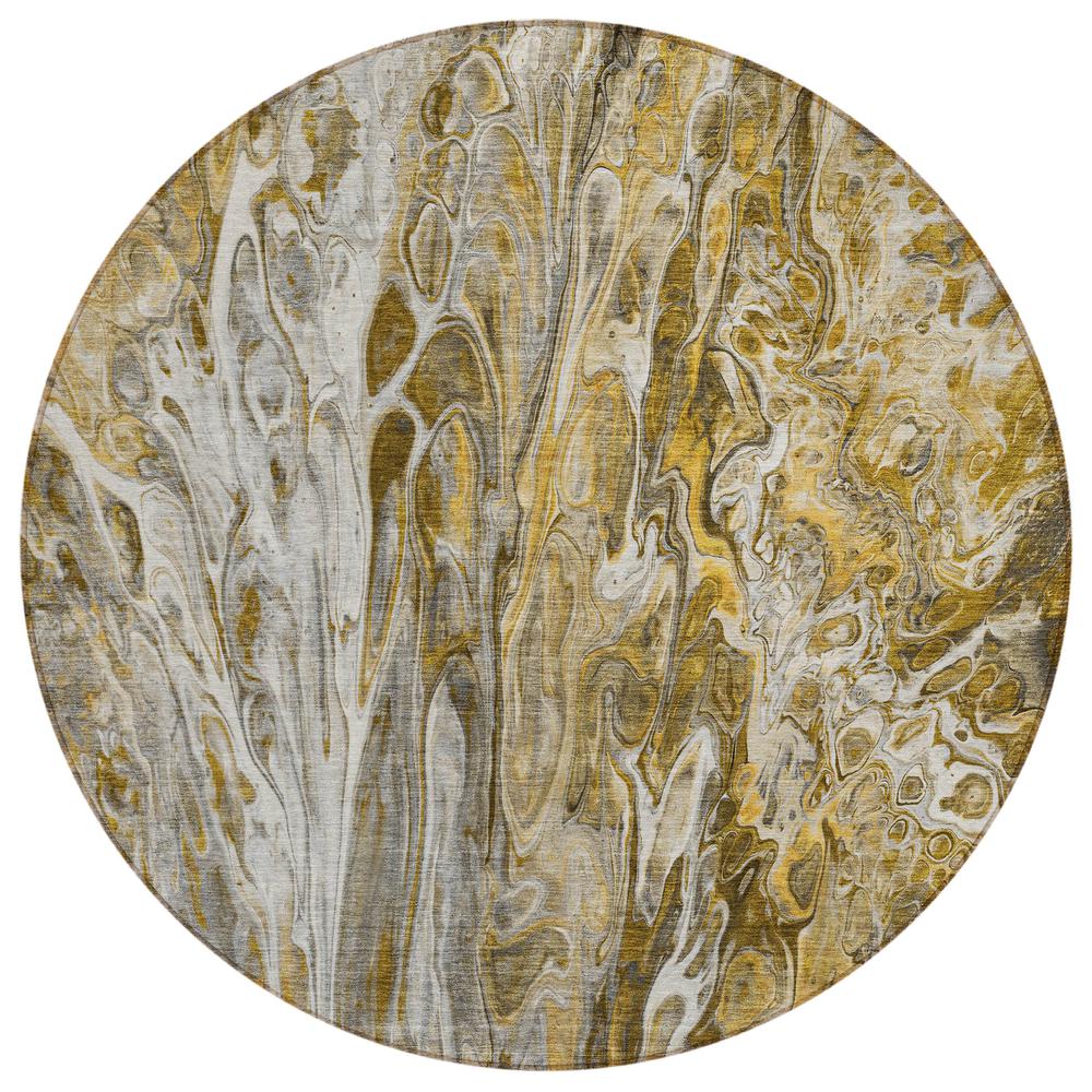 Chantille ACN602 Brown 8' x 8' Rug. Picture 1