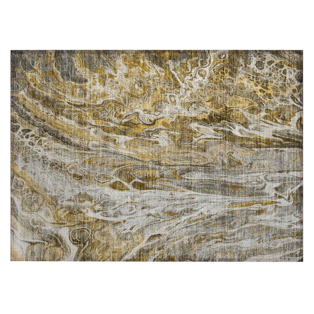 Chantille ACN602 Brown 1'8" x 2'6" Rug. Picture 1