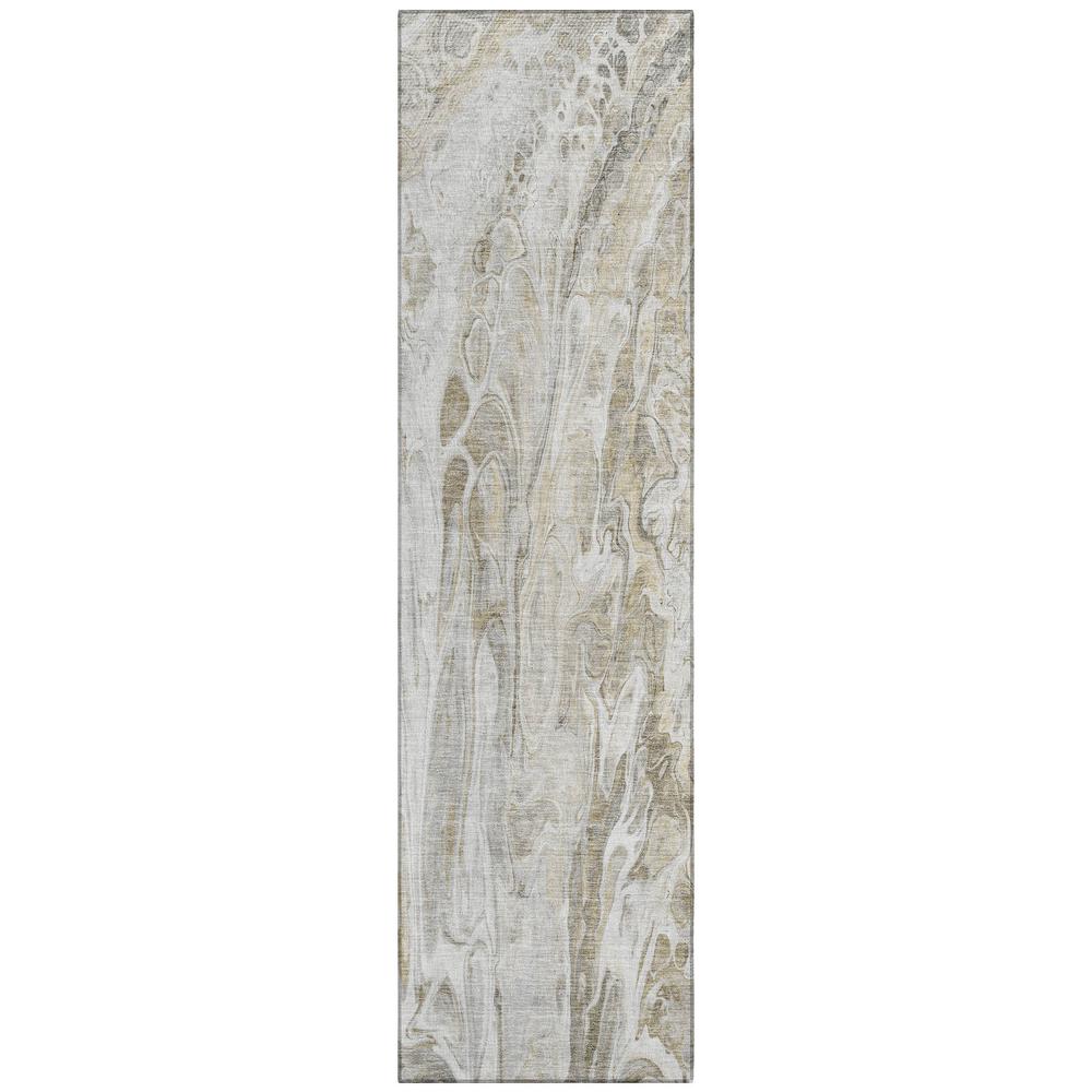Chantille ACN602 Brown 2'3" x 7'6" Rug. Picture 1