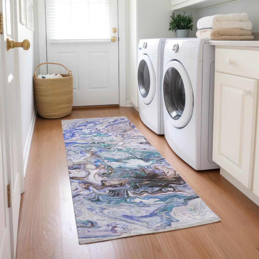 Chantille ACN603 Brown 2'3" x 7'6" Rug. Picture 6