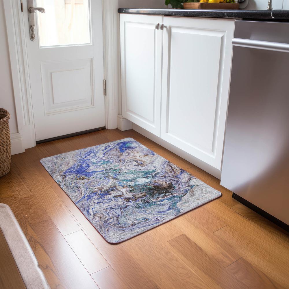 Chantille ACN603 Brown 1'8" x 2'6" Rug. Picture 6