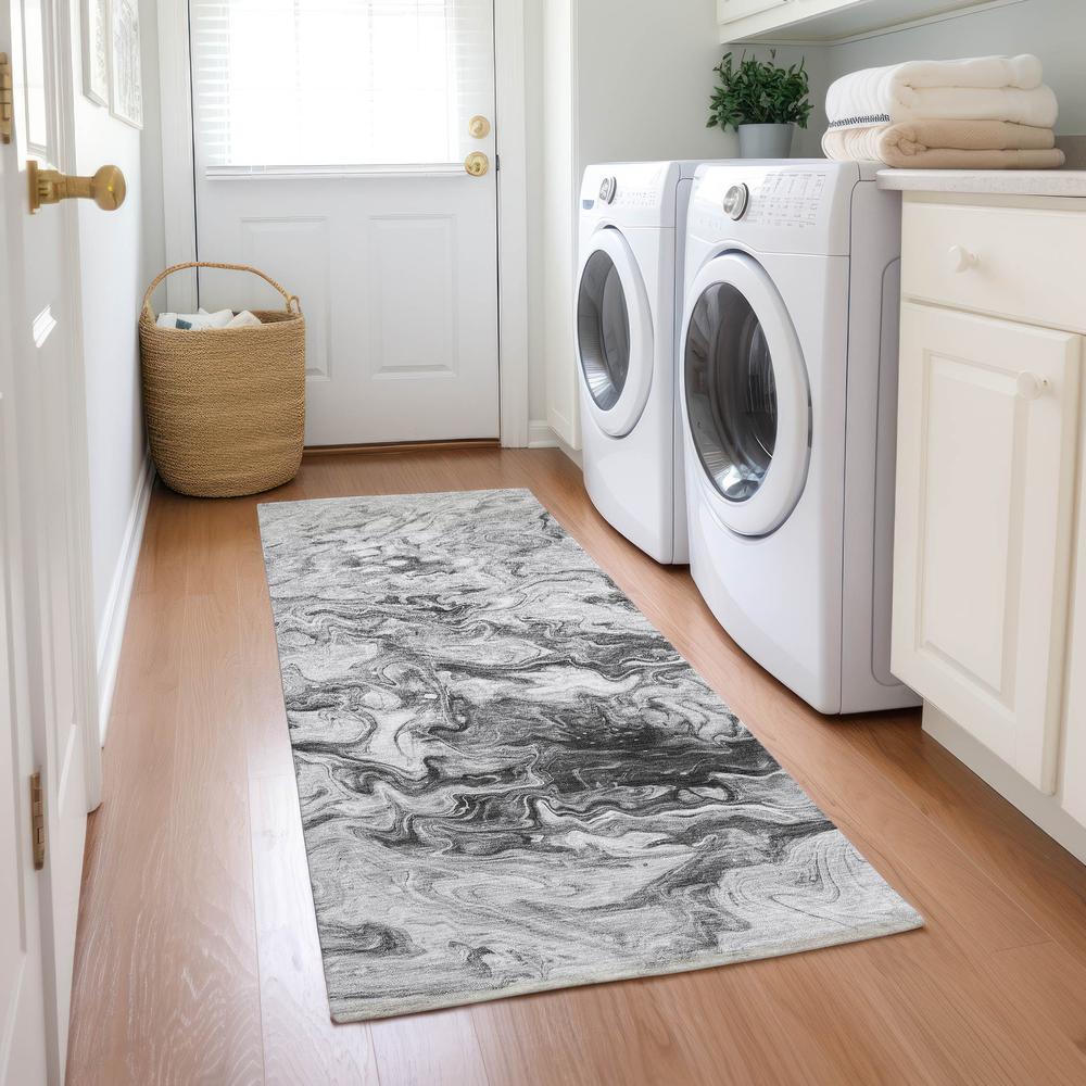 Chantille ACN603 Gray 2'3" x 7'6" Rug. Picture 6