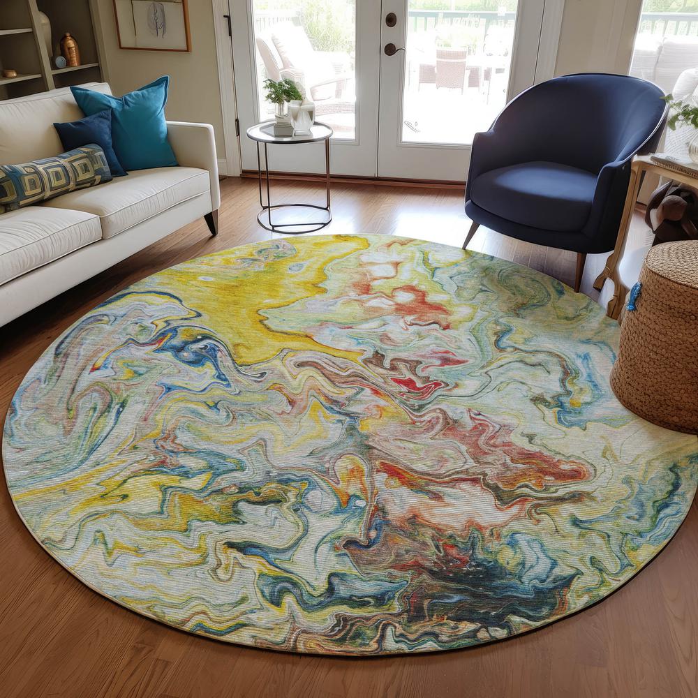 Chantille ACN603 Ivory 8' x 8' Rug. Picture 6