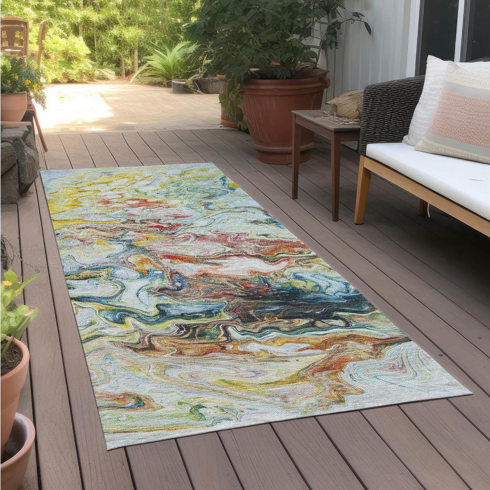 Chantille ACN603 Ivory 2'3" x 7'6" Rug. Picture 7