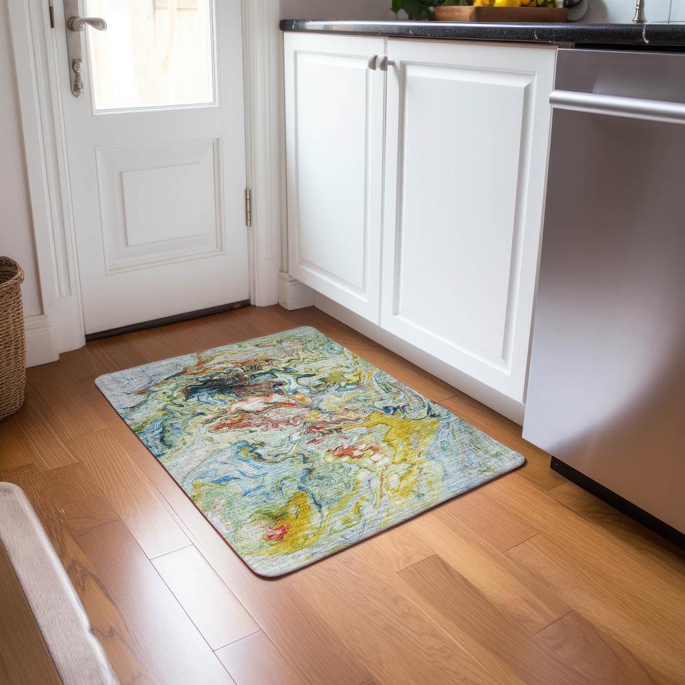Chantille ACN603 Ivory 1'8" x 2'6" Rug. Picture 6