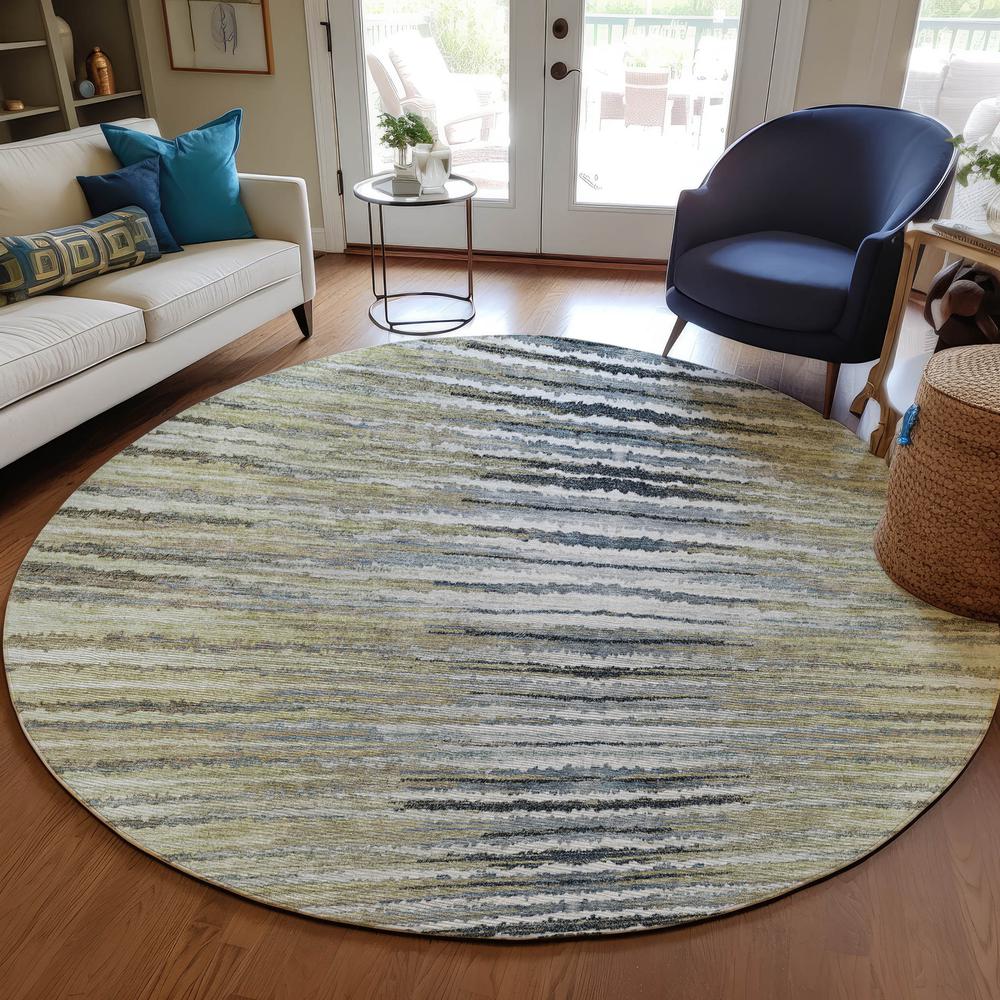 Chantille ACN604 Brown 8' x 8' Rug. Picture 7