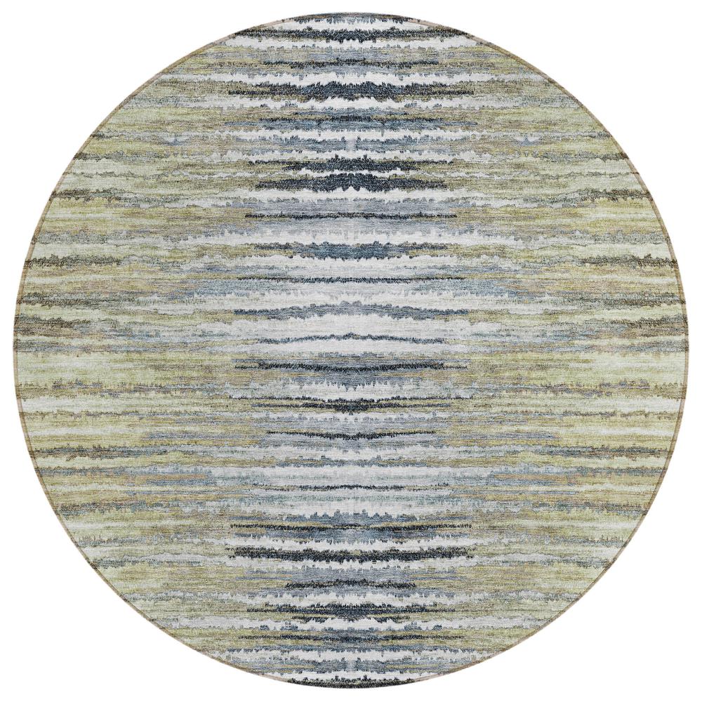 Chantille ACN604 Brown 8' x 8' Rug. Picture 1