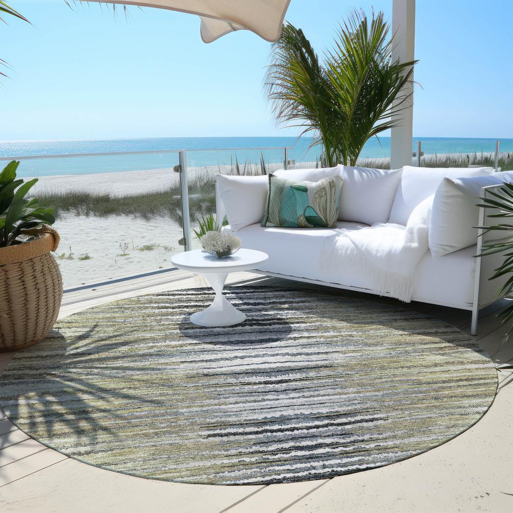 Chantille ACN604 Brown 8' x 8' Rug. Picture 8