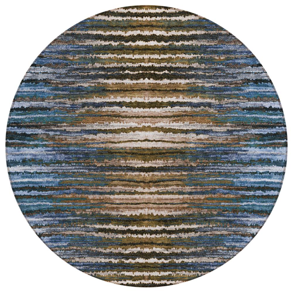 Chantille ACN604 Blue 8' x 8' Rug. Picture 1