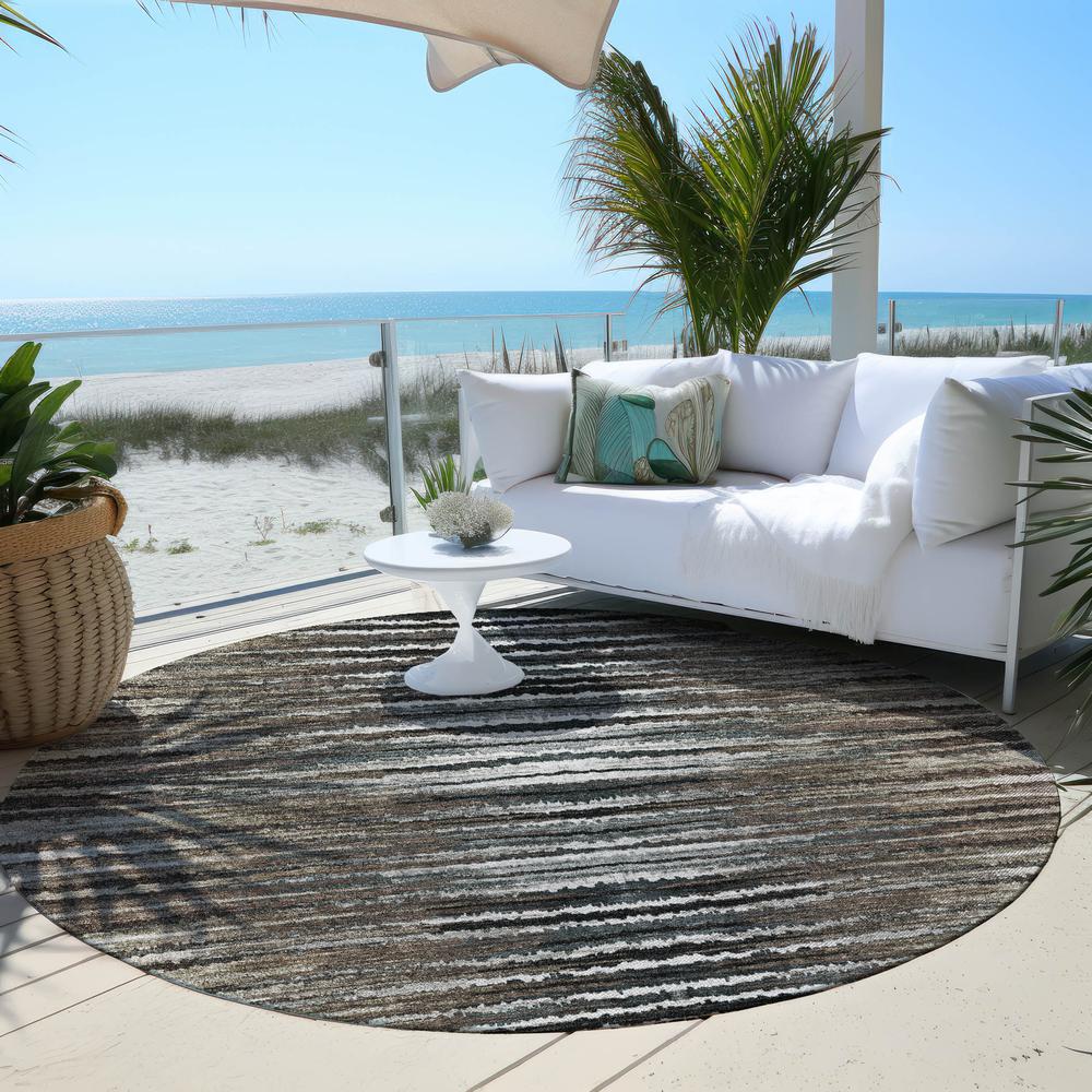 Chantille ACN604 Brown 8' x 8' Rug. Picture 7