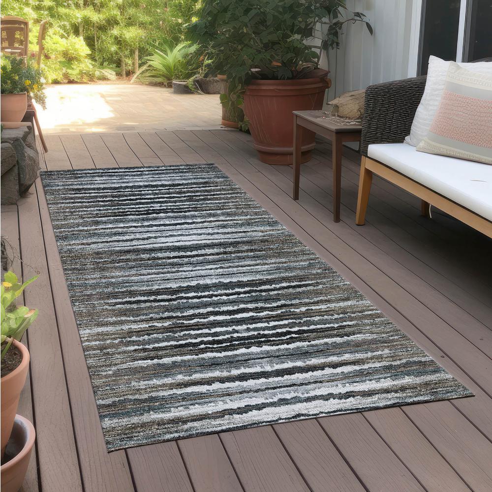 Chantille ACN604 Brown 2'3" x 7'6" Rug. Picture 7