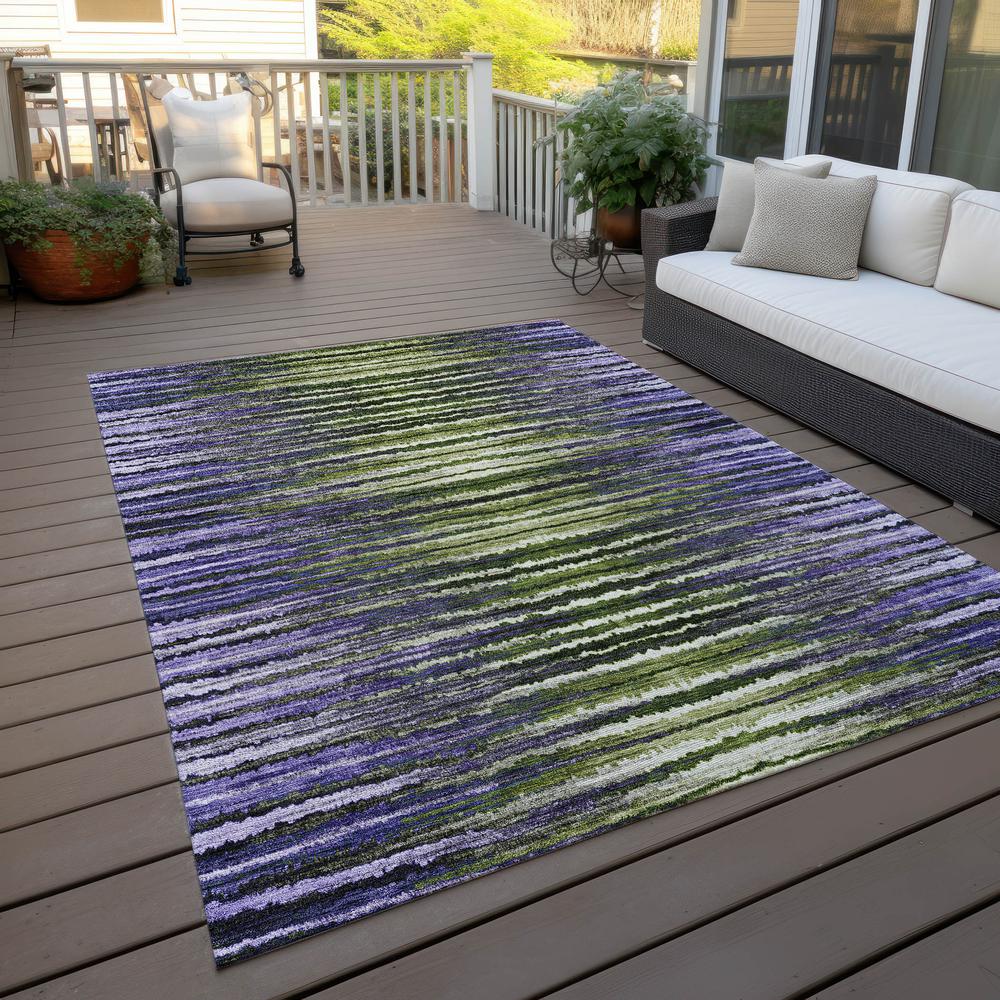 Chantille ACN604 Purple 2'6" x 3'10" Rug. Picture 9