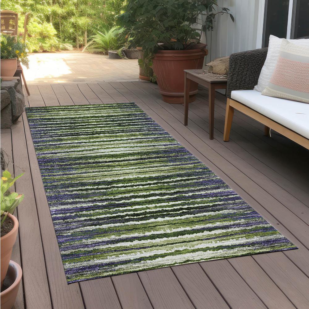 Chantille ACN604 Purple 2'3" x 7'6" Rug. Picture 7
