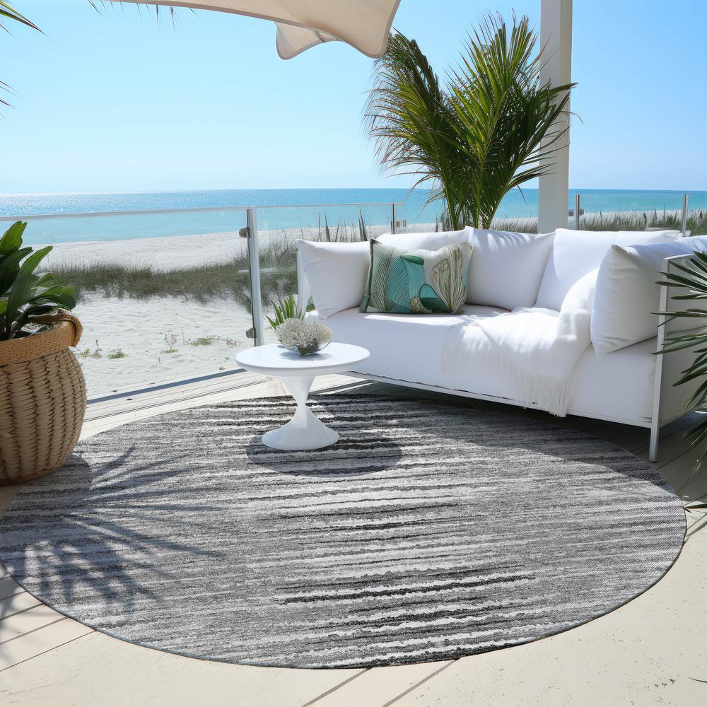 Chantille ACN604 Gray 8' x 8' Rug. Picture 7