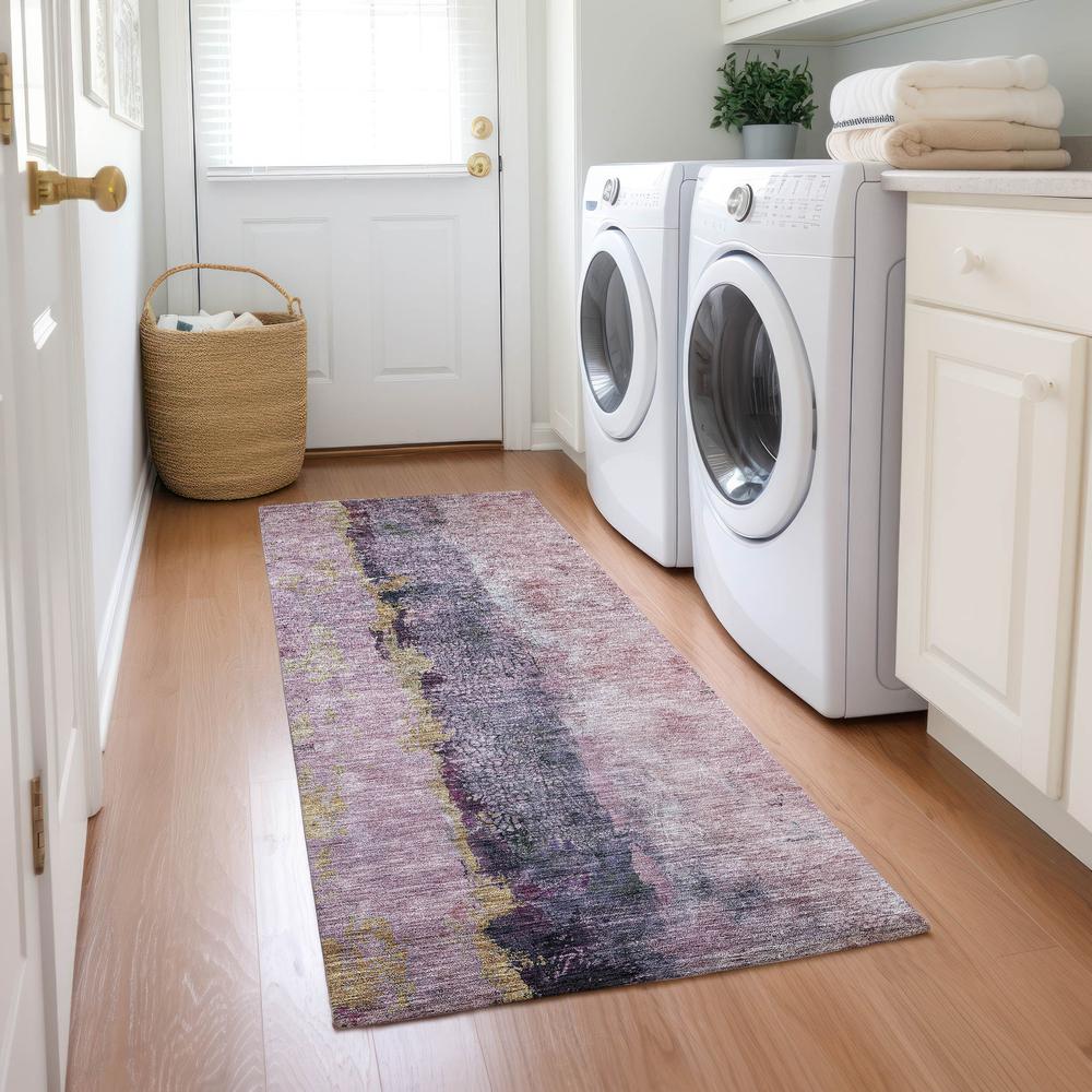 Chantille ACN605 Pink 2'3" x 7'6" Rug. Picture 6