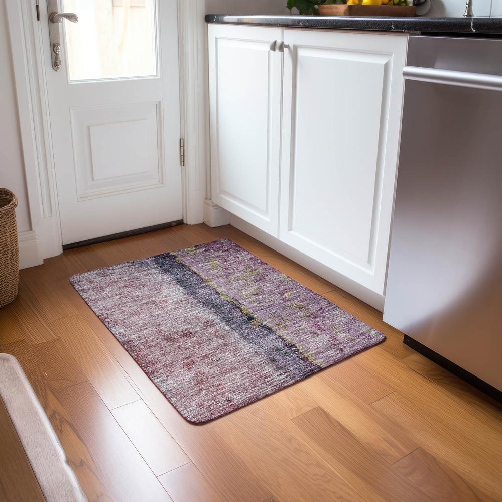 Chantille ACN605 Pink 1'8" x 2'6" Rug. Picture 6