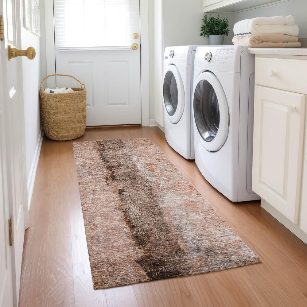 Chantille ACN605 Orange 2'3" x 7'6" Rug. Picture 6