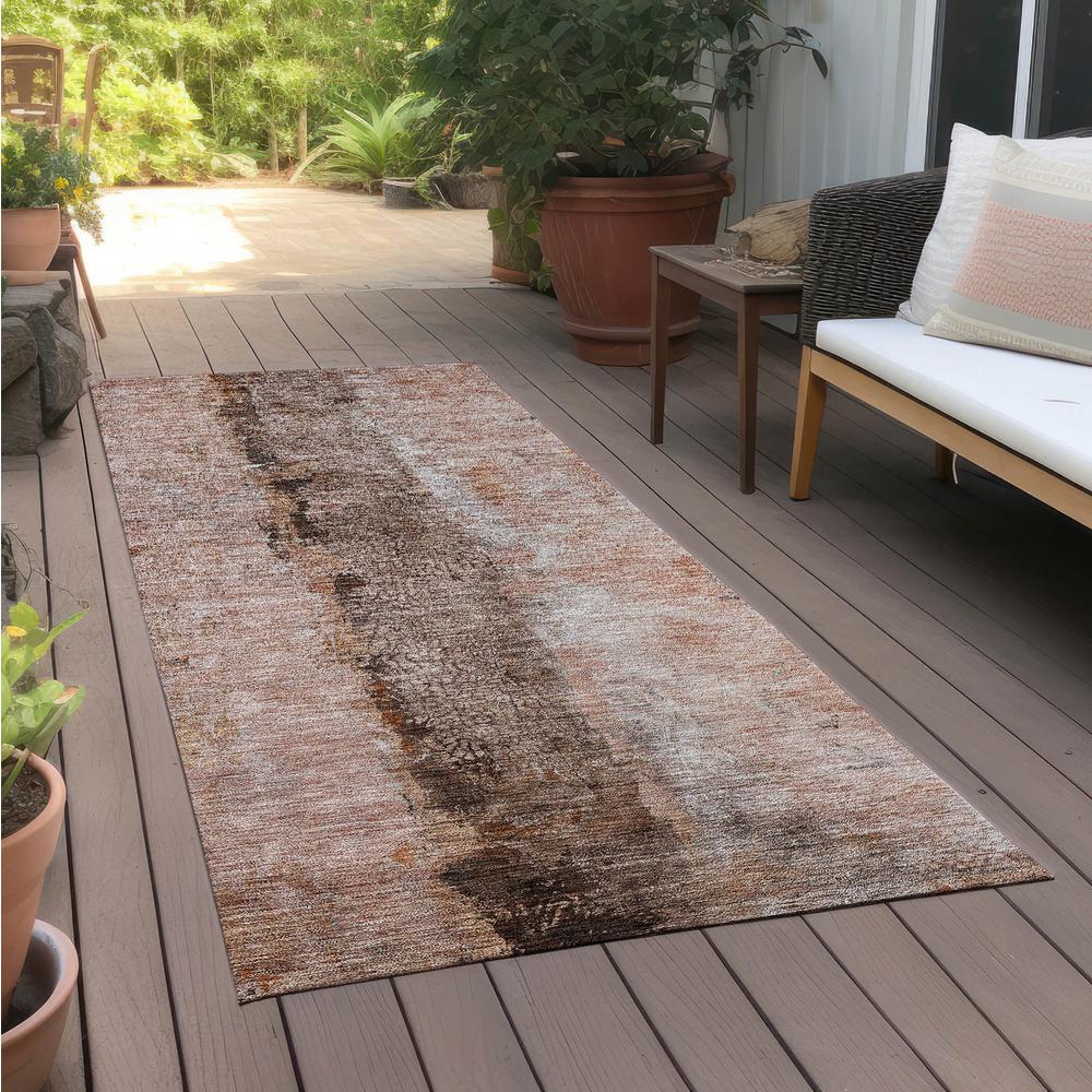 Chantille ACN605 Orange 2'3" x 7'6" Rug. Picture 7