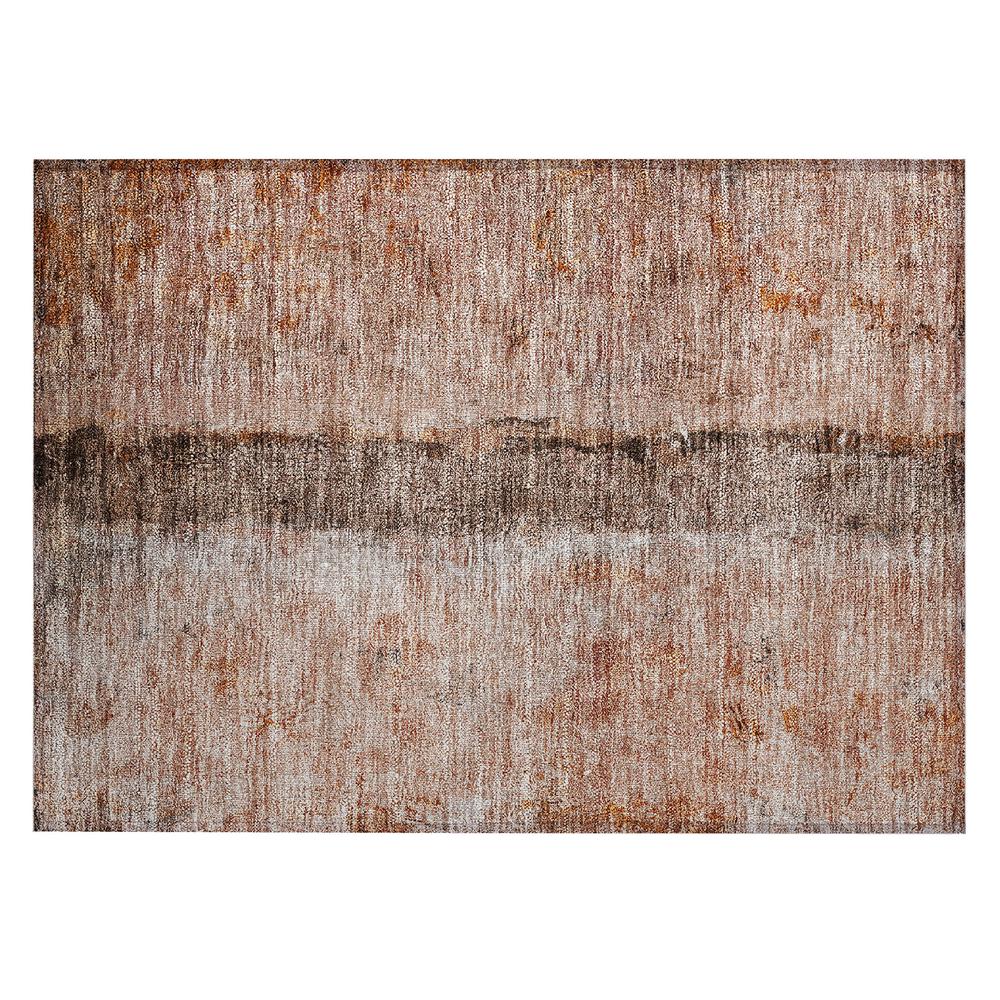Chantille ACN605 Orange 1'8" x 2'6" Rug. Picture 1