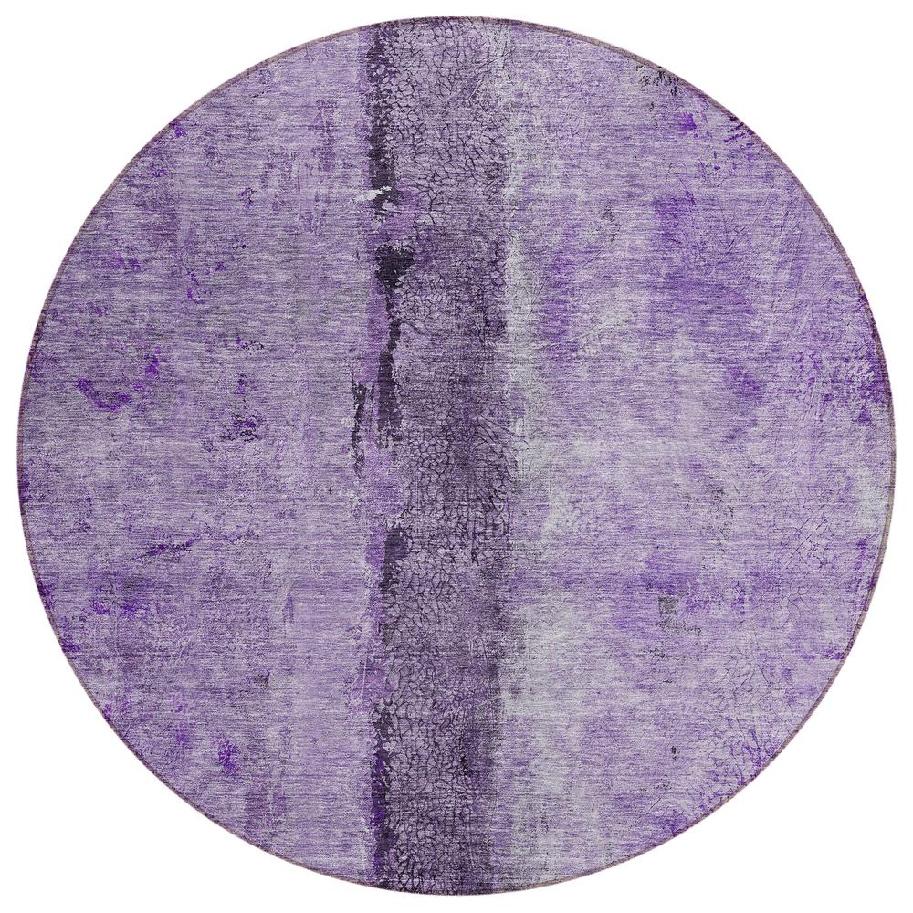Chantille ACN605 Purple 8' x 8' Rug. Picture 1