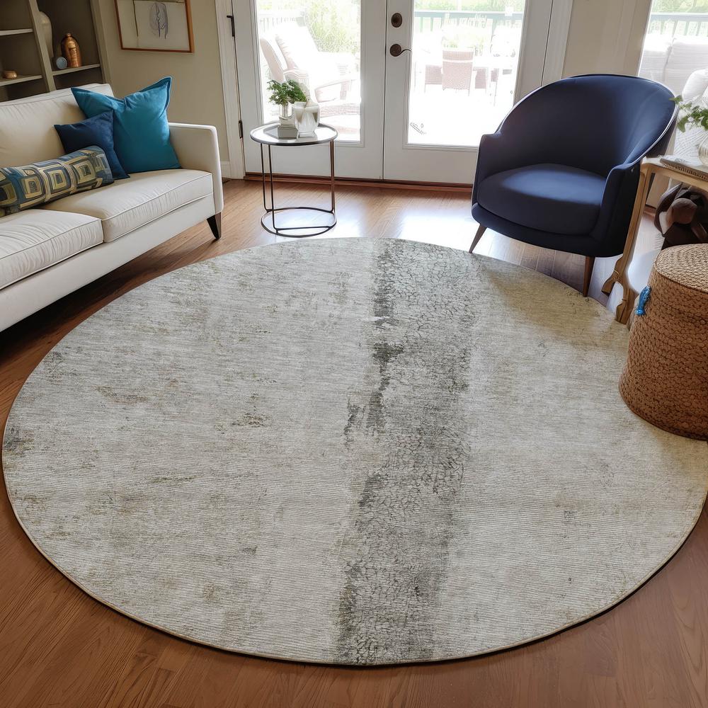 Chantille ACN605 Brown 8' x 8' Rug. Picture 6