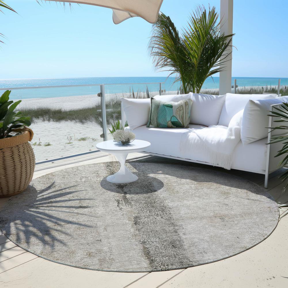 Chantille ACN605 Brown 8' x 8' Rug. Picture 7