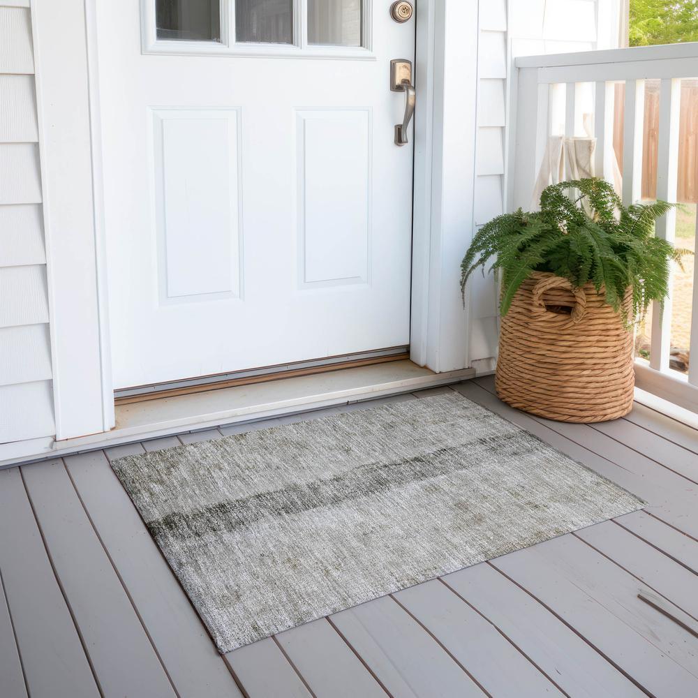 Chantille ACN605 Brown 1'8" x 2'6" Rug. Picture 8