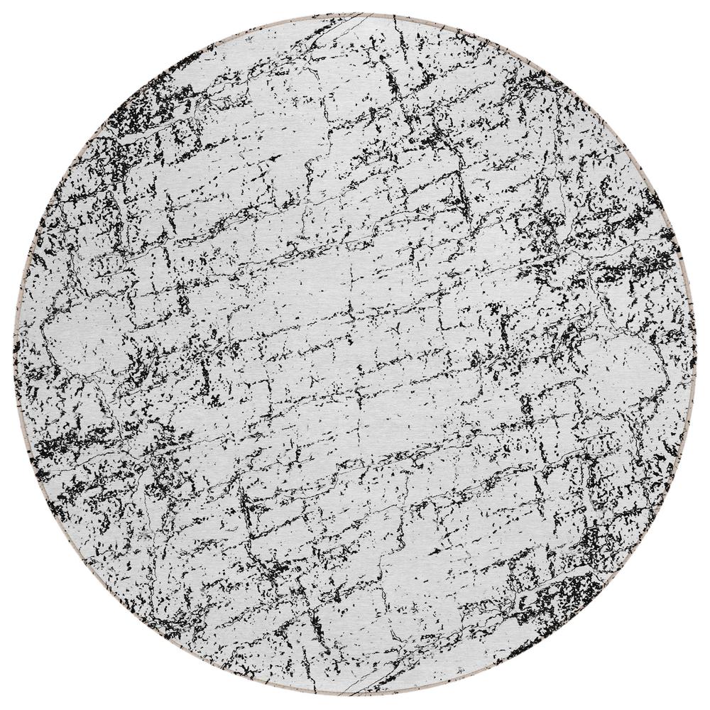 Chantille ACN606 Black 8' x 8' Rug. Picture 1