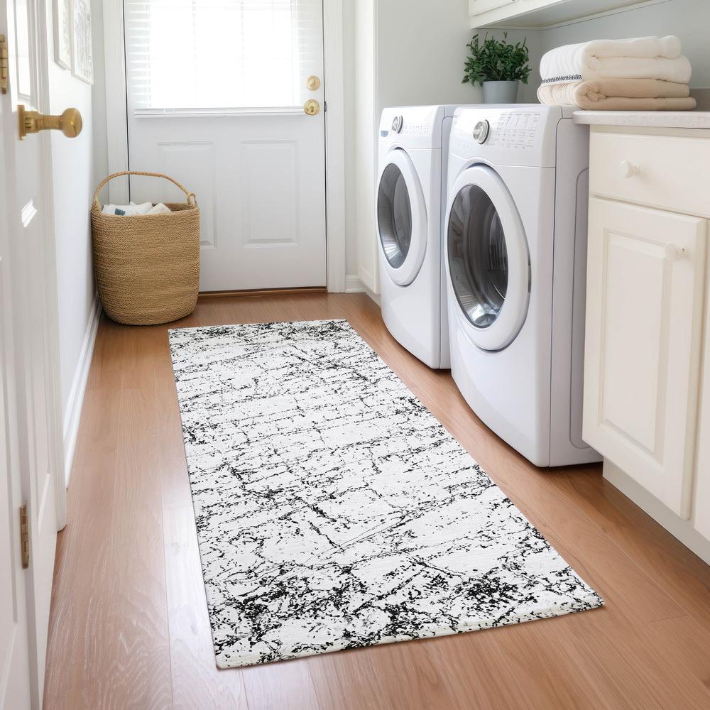 Chantille ACN606 Black 2'3" x 7'6" Rug. Picture 6