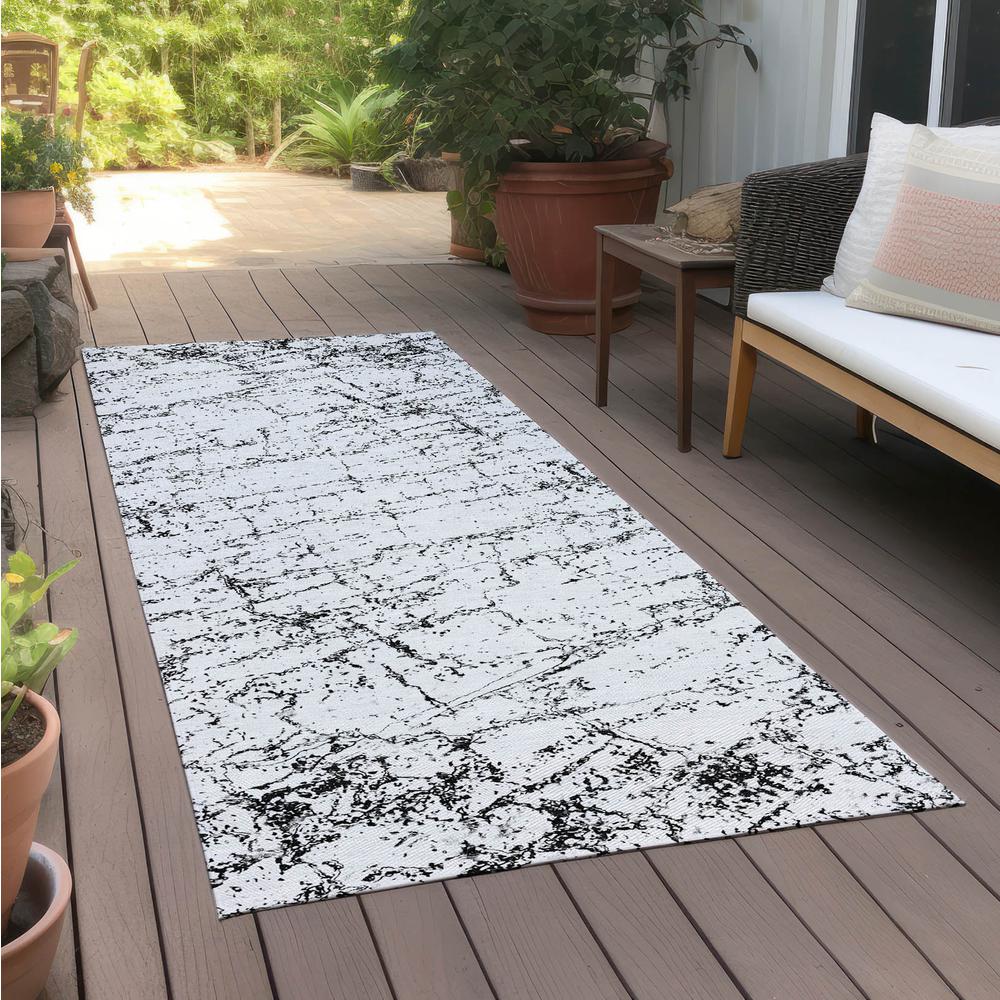 Chantille ACN606 Black 2'3" x 7'6" Rug. Picture 7