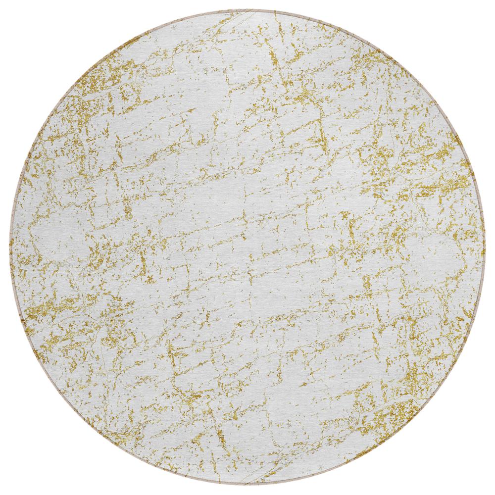 Chantille ACN606 Gold 8' x 8' Rug. Picture 1