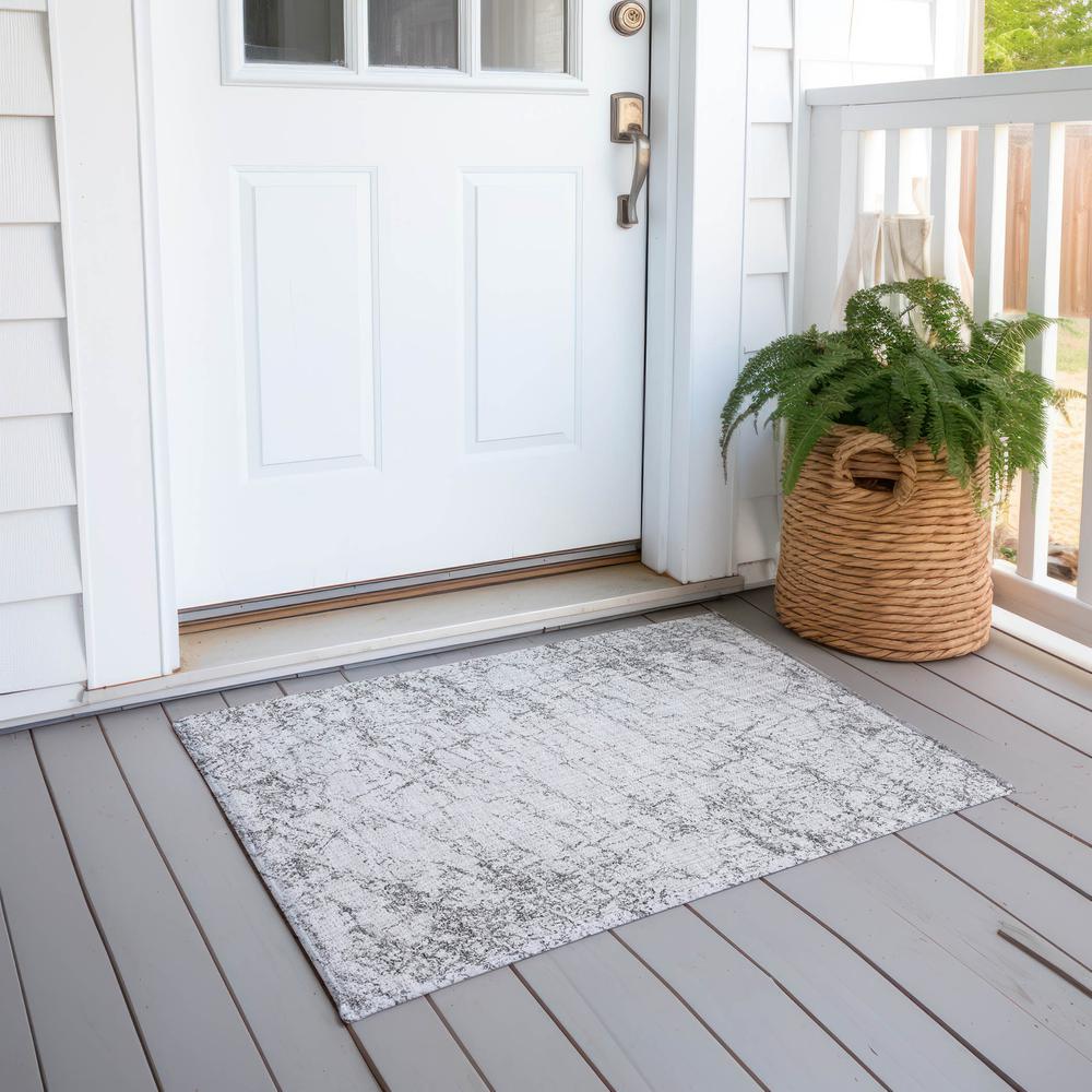 Chantille ACN606 Gray 1'8" x 2'6" Rug. Picture 7
