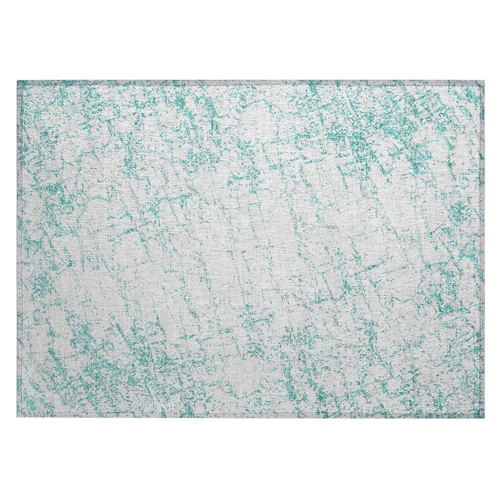 Chantille ACN606 Teal 1'8" x 2'6" Rug. Picture 1