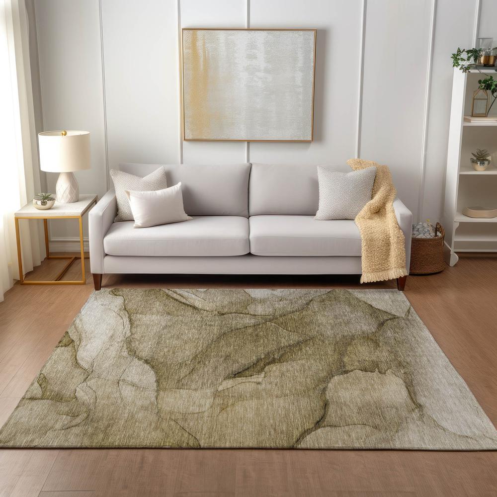 Chantille ACN607 Brown 2'6" x 3'10" Rug. Picture 6