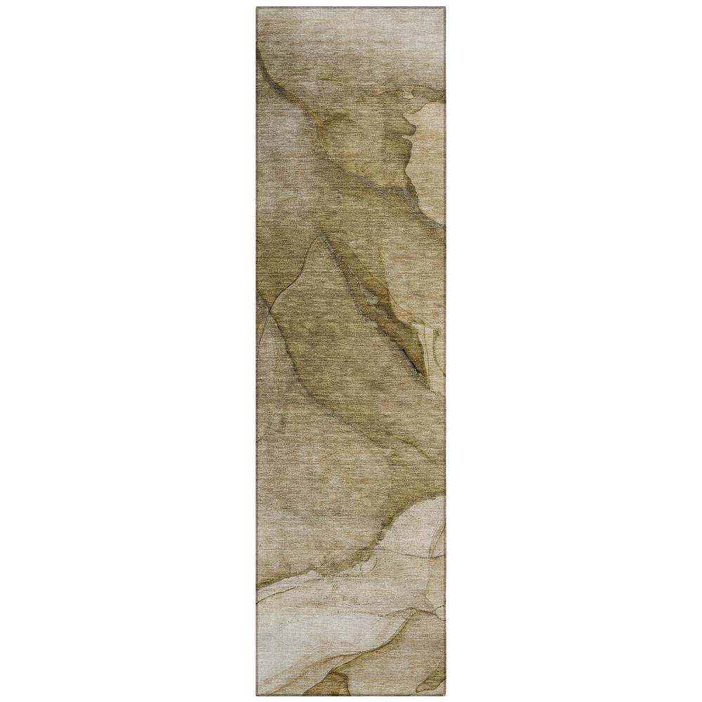 Chantille ACN607 Brown 2'3" x 7'6" Rug. Picture 1