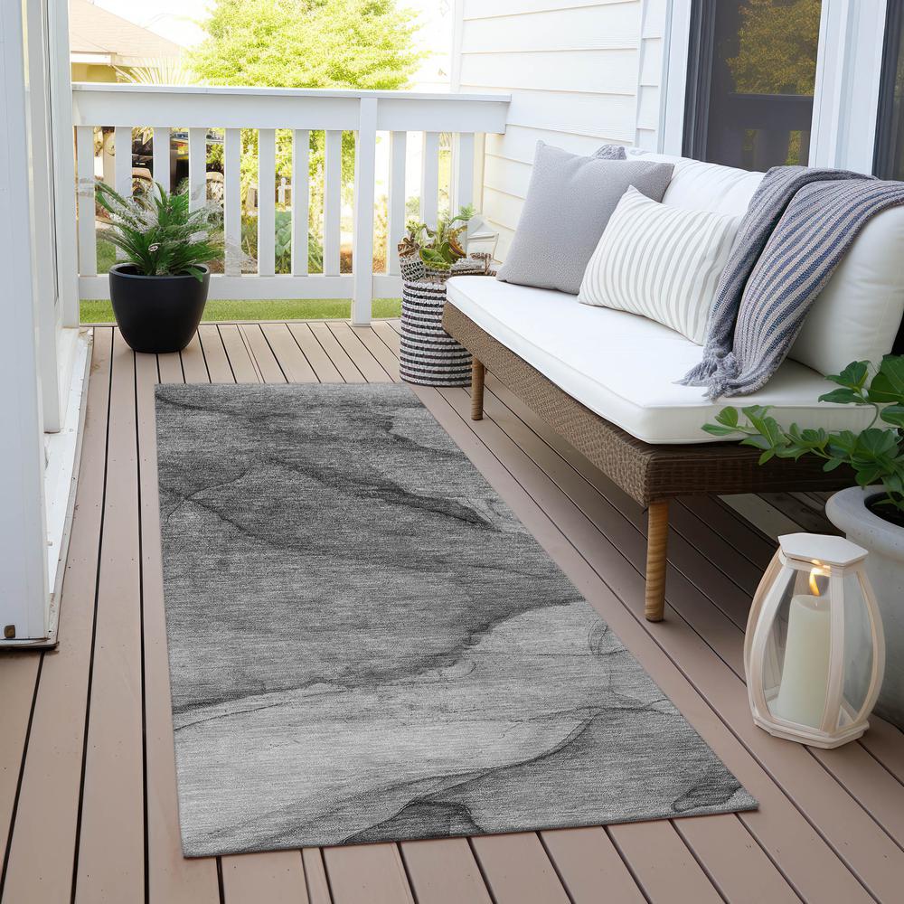 Chantille ACN607 Gray 2'3" x 7'6" Rug. Picture 8