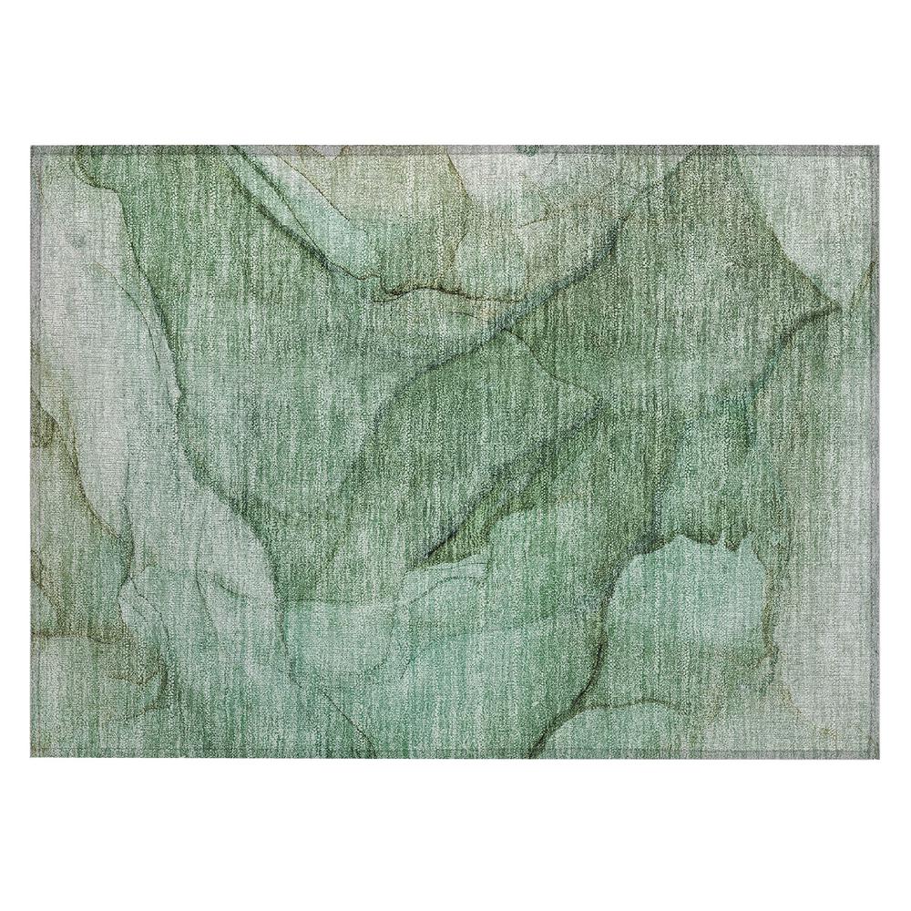 Chantille ACN607 Green 1'8" x 2'6" Rug. Picture 1